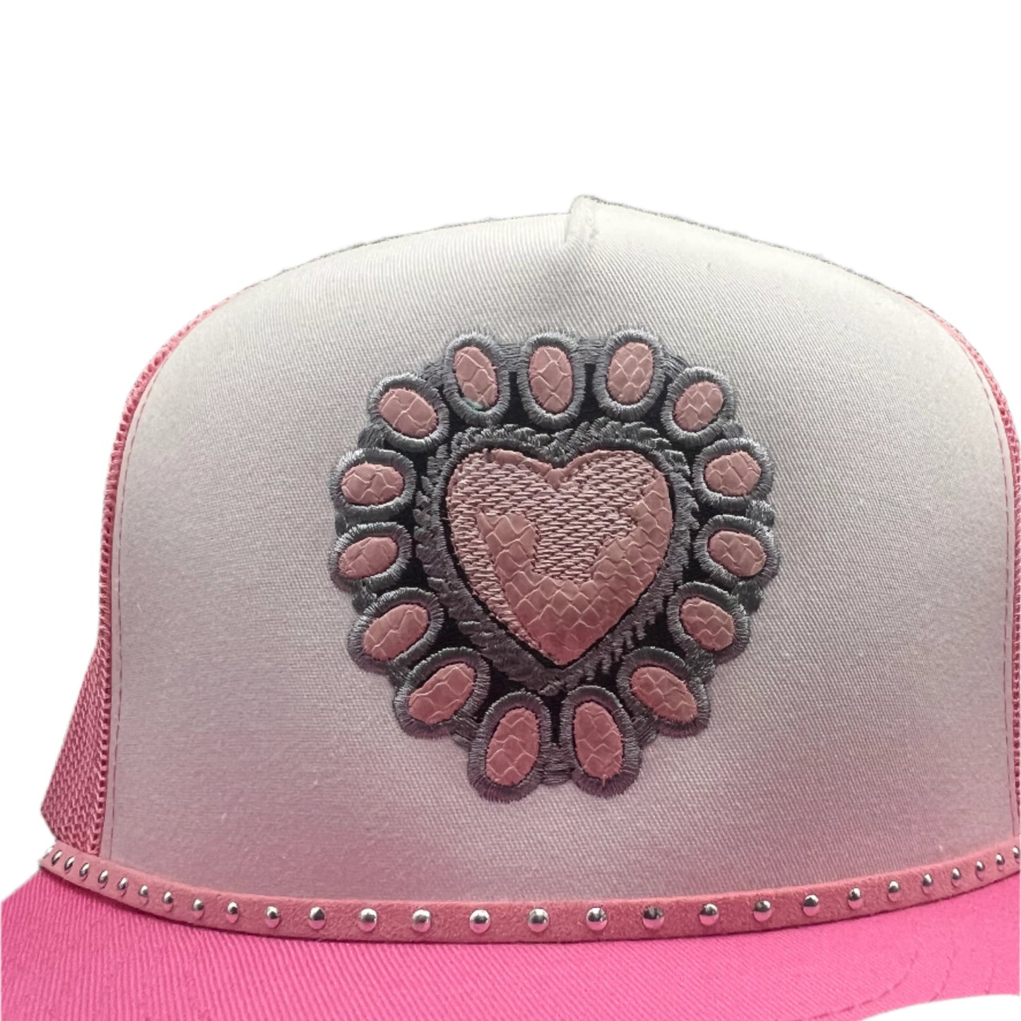Pink Cowgirl Candy Snakeskin Hat