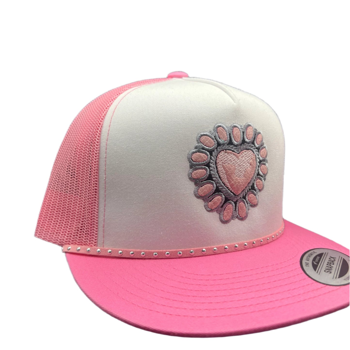 Pink Cowgirl Candy Snakeskin Hat