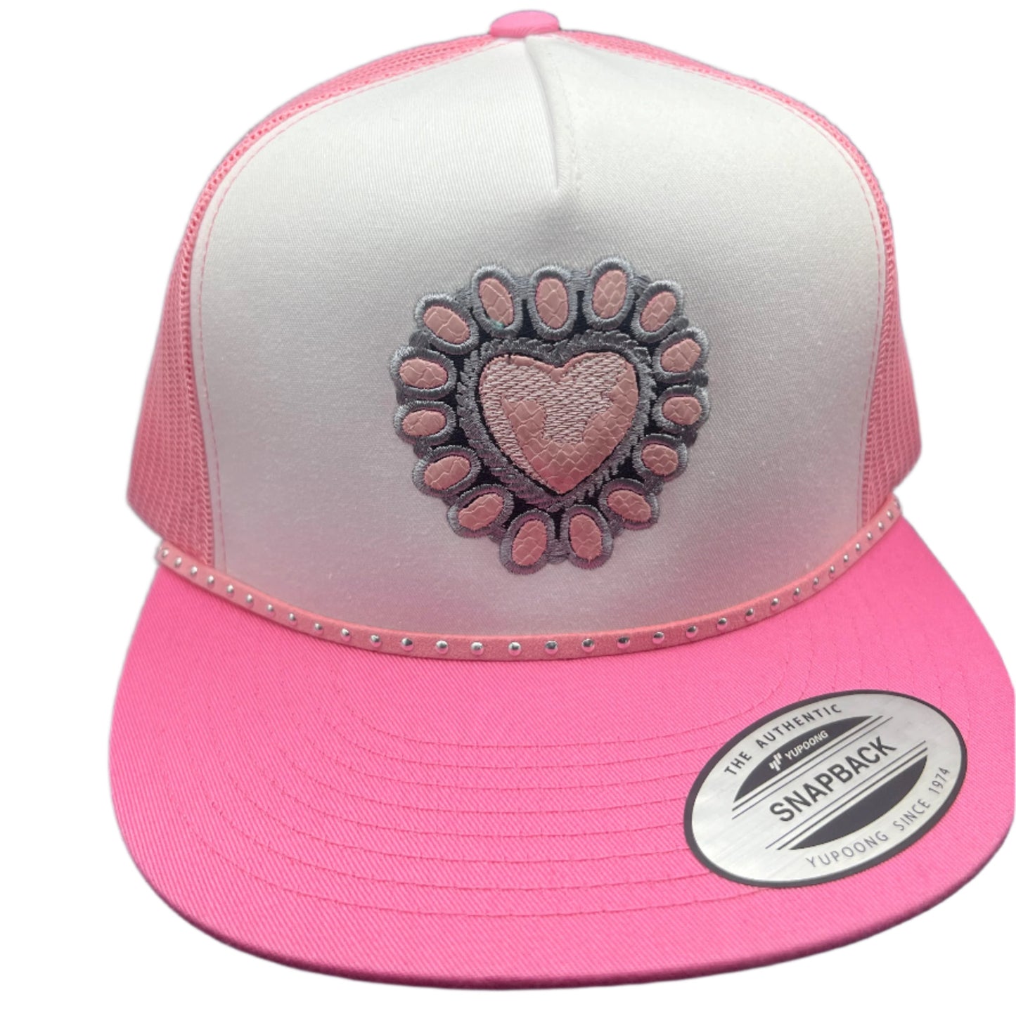 Pink Cowgirl Candy Snakeskin Hat