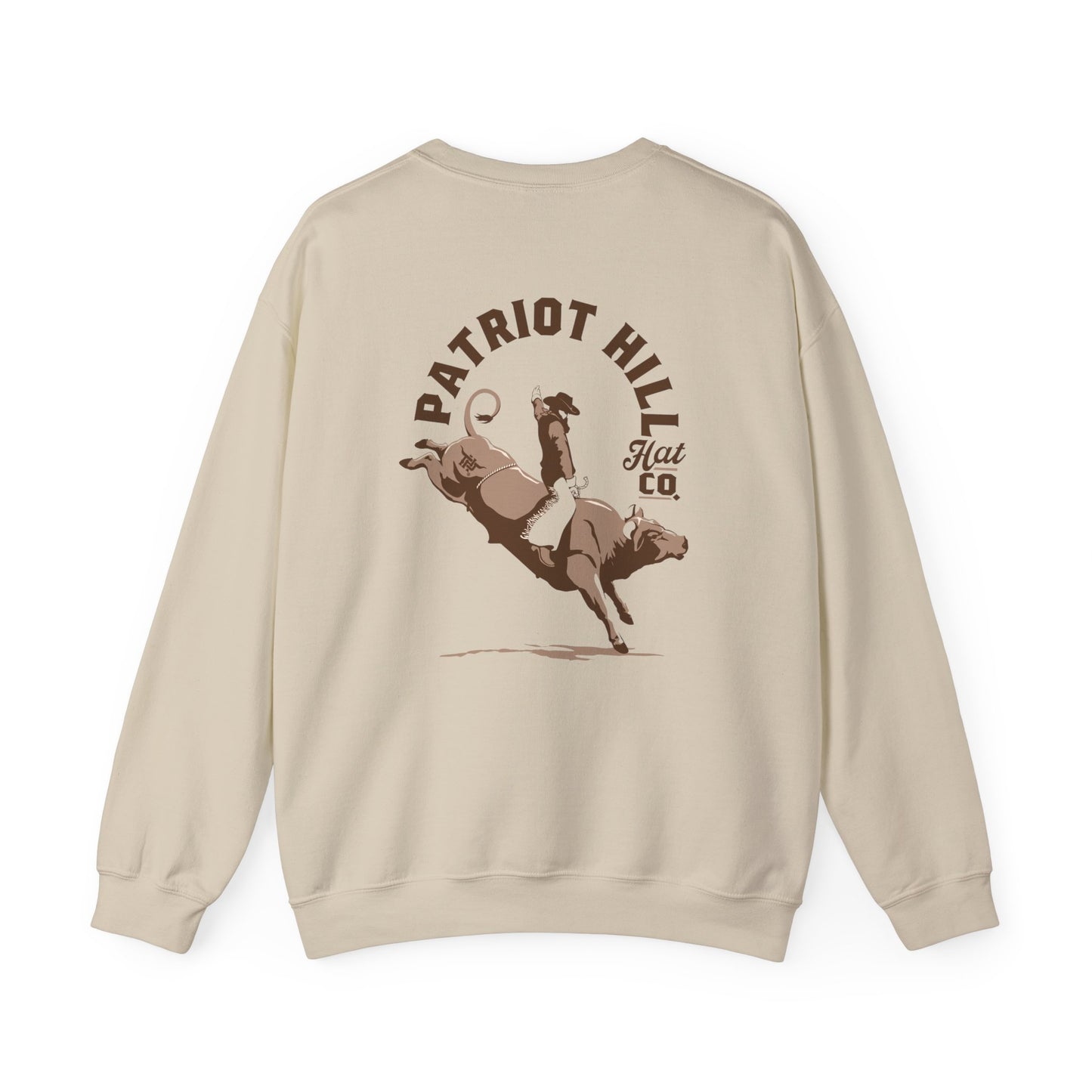 The Buckin' Patriot Crewneck