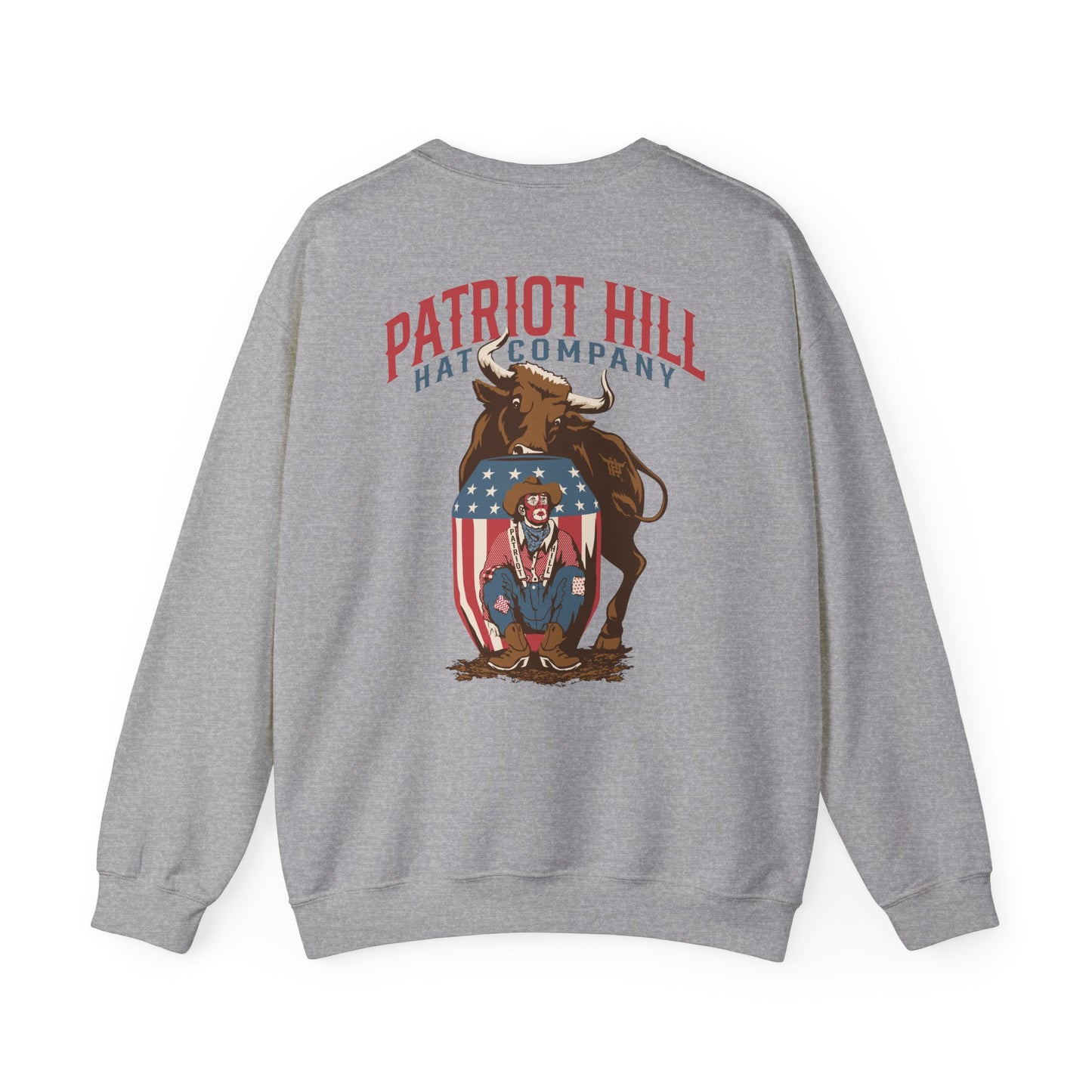 Red, White, and Rodeo Crewneck