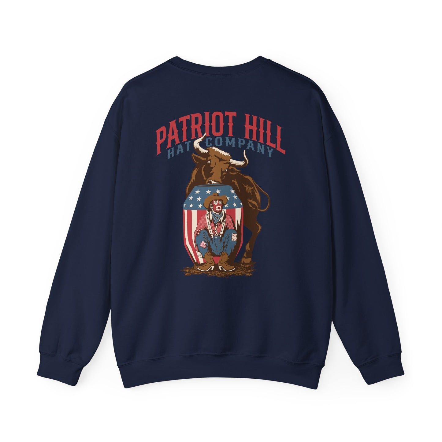 Red, White, and Rodeo Crewneck