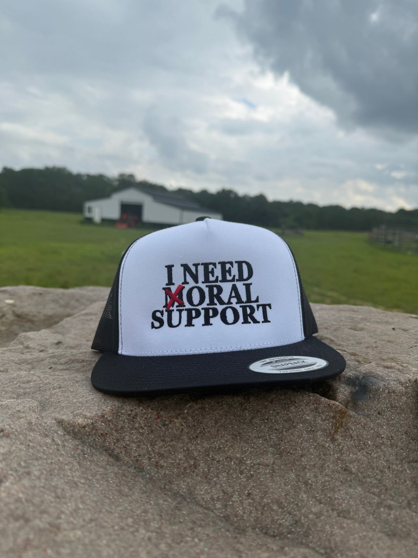 Crossed Out Morals Hat