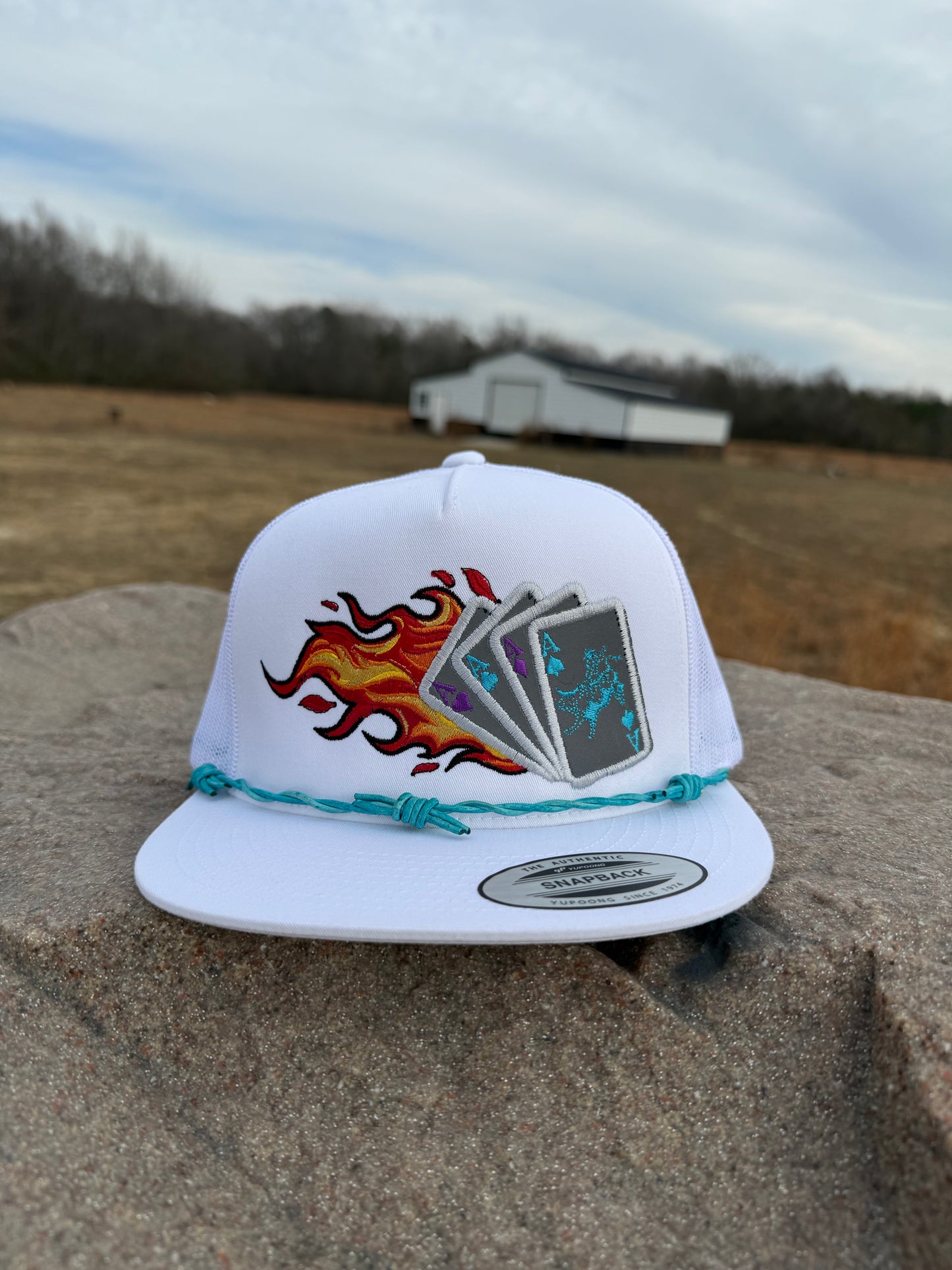 The Hot Hand Hat - White